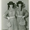 Twins - Female twins posing in hats