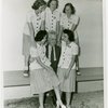 Twins - Female twins and triplets with man