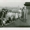 Twins - Fifield Family - With nurse on roof