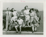 Typical American Family - Family with car