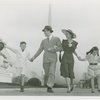 Typical American Family - Family walking