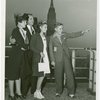 Typical American Family - Burdin family on roof of New Yorker Hotel