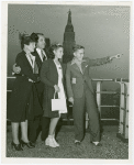 Typical American Family - Burdin family on roof of New Yorker Hotel