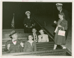 Typical American Family - Burdin family with Elmer in ferryboat