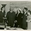 Typical American Family - Casto family children with signed baseball and charm bracelet given by Harvey Gibson
