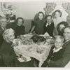 Typical American Family - Hansen family lunching with Jerome Webb and George Harvey and wives