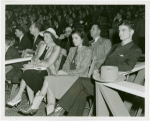 Typical American Family - Leathers family sitting in audience