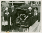 Typical American Family - Mullen family in front of car