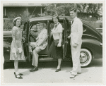 Typical American Family - Morris family with car