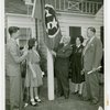 Typical American Family - Morris family raising Tennessee flag with Harvey Gibson