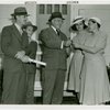 Typical American Family - Pleasants family receiving key from Harvey Gibson