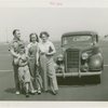 Typical American Family - Zorn family in front of car