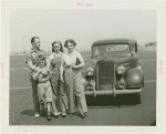 Typical American Family - Zorn family in front of car