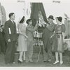 Typical American Family - Williams family raising Oklahoma flag with Harvey Gibson