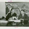 Underwood Elliott Fisher Co. - L.C. Stowell (Vice President) and Grover Whalen signing contract