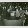 Underwood Elliott Fisher Co. - Female attendants posing with five millionth typewriter