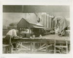U.S. Steel - Model makers work on diorama