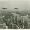 United States - Army - Airplanes in formation over New York City