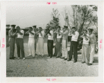 United States - Army - Football players receive rifle instruction