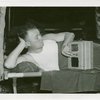 United States - Army - Sergeant listens to radio