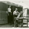 United States - Army - Soldier ironing