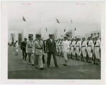 United States - Coast Guard - Officials reviewing troops on Coast Guard Day