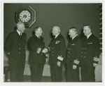 United States - Navy - Officers shaking hands