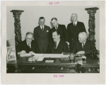 Utah Participation - Grover Whalen and officials signing contract