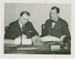 Venezuela Participation - Grover Whalen and Ramón Ayala (Consul General) signing contracts