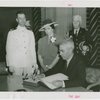 Vermont Participation - George Aiken (Governor) signing guestbook