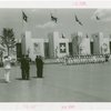 Vermont Participation - George Aiken (Governor) reviewing troops