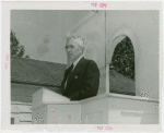 Vermont Participation - George Aiken (Governor) giving speech at dedication