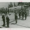 Vermont Participation - George Aiken (Governor) reviewing troops