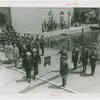 Vermont Participation - George Aiken (Governor) reviewing troops