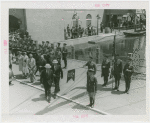 Vermont Participation - George Aiken (Governor) reviewing troops