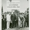 Veterans - Temple of Peace - Grover Whalen and group at site of proposed Veterans Temple of Peace