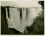 Victoria Falls Exhibit - Actual waterfall in Southern Rhodesia