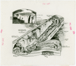 Victoria Falls Exhibit - Sketch of exhibit