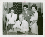 Virginia Participation - James H. Price (Governor ) signing guestbook