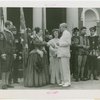 Virginia Participation - James H. Price (Governor) with cast members of, ""The Christening of Virginia