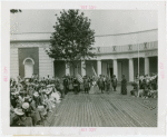 Virginia Participation - Crowd watching, ""The Christening of Virginia