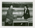 Virginia Participation - Director of Virginia exhibit and hostess from North Carolina exhibit