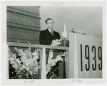 Henry Wallace (U.S. Secretary of Agriculture) speaking