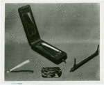 Washington Hall - Shaving case, snuff box, and shoe-measuring scale