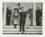 Washington Hall - President of Sons of the American Revolution speaking