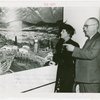Washington (State) Participation - Timber executive and wife at exhibit