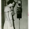 West Virginia Participation - Crowe, Dorothy Ann - Talking on telephone