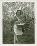 West Virginia Participation - Crowe, Dorothy Ann - Holding basket of eggs