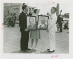 West Virginia Participation - Crowe, Dorothy Ann - Presenting Grover Whalen and Homer Holt (Governor) with their portraits