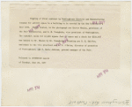 Westinghouse - Grover Whalen signing contract with officials